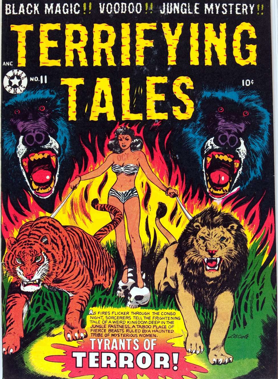 Book Cover For Terrifying Tales 11