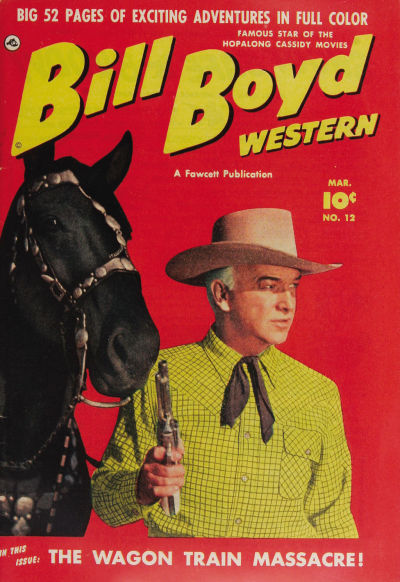 Comic Book Cover For Bill Boyd Western 12 - Version 1