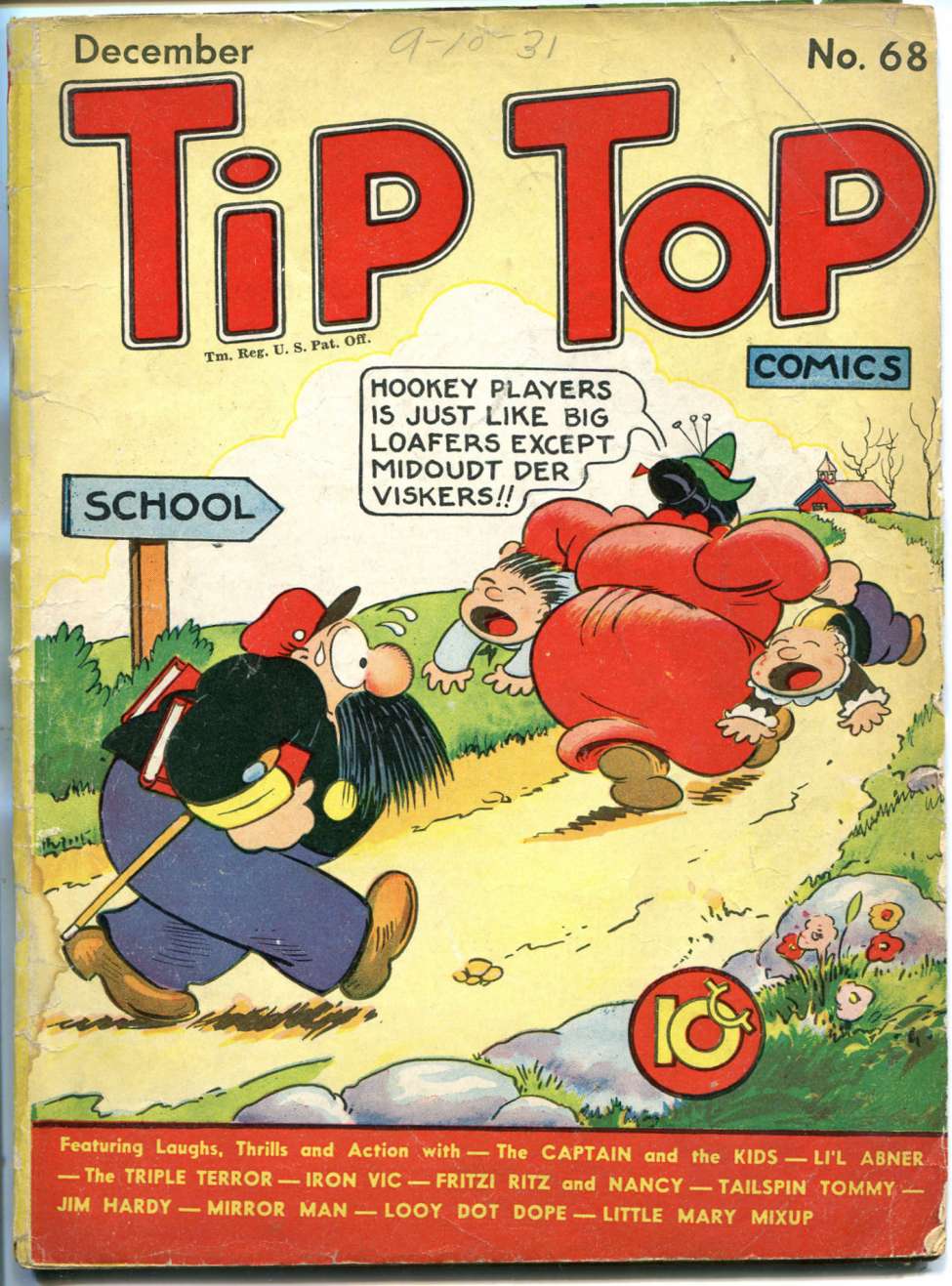 Comic Book Cover For Tip Top Comics 68