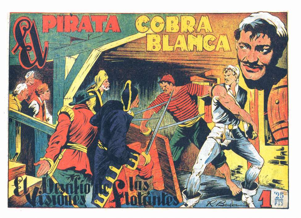 Comic Book Cover For Pirata Cobra Blanca 3 - El Desafio de las Visiones Flotantes