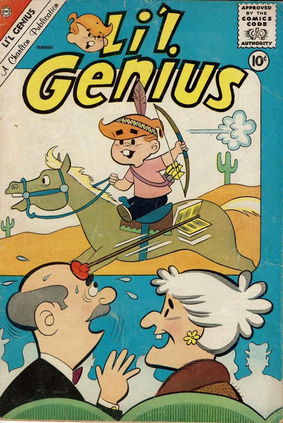 Book Cover For Li'l Genius 31