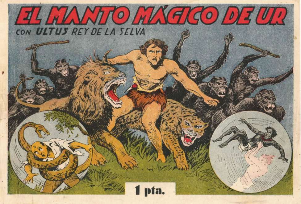 Comic Book Cover For Ultus 13 - El Manto Mágico