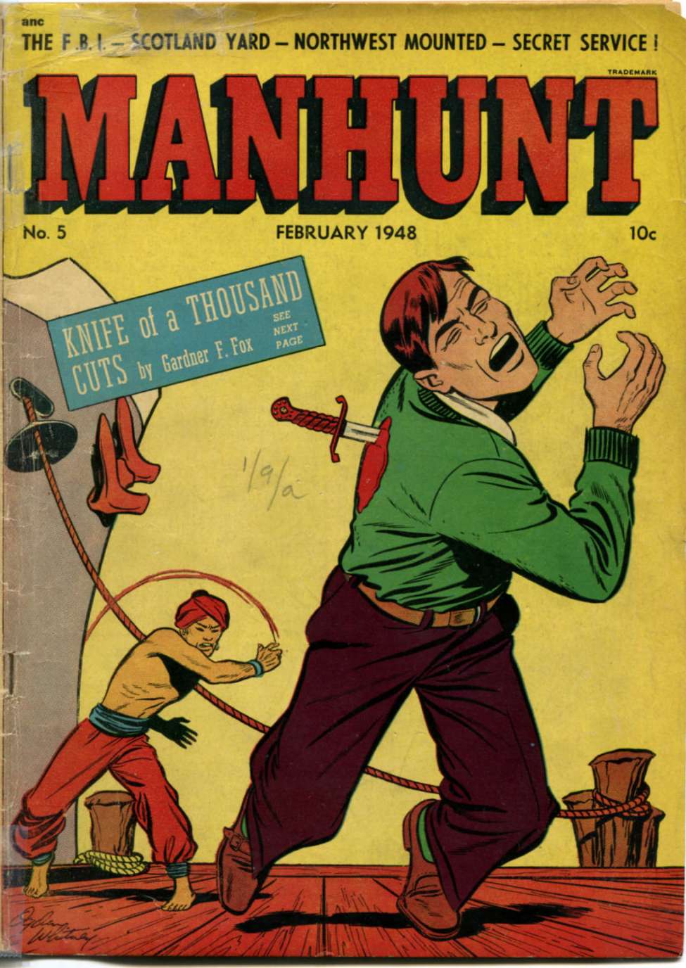 Book Cover For Manhunt 5