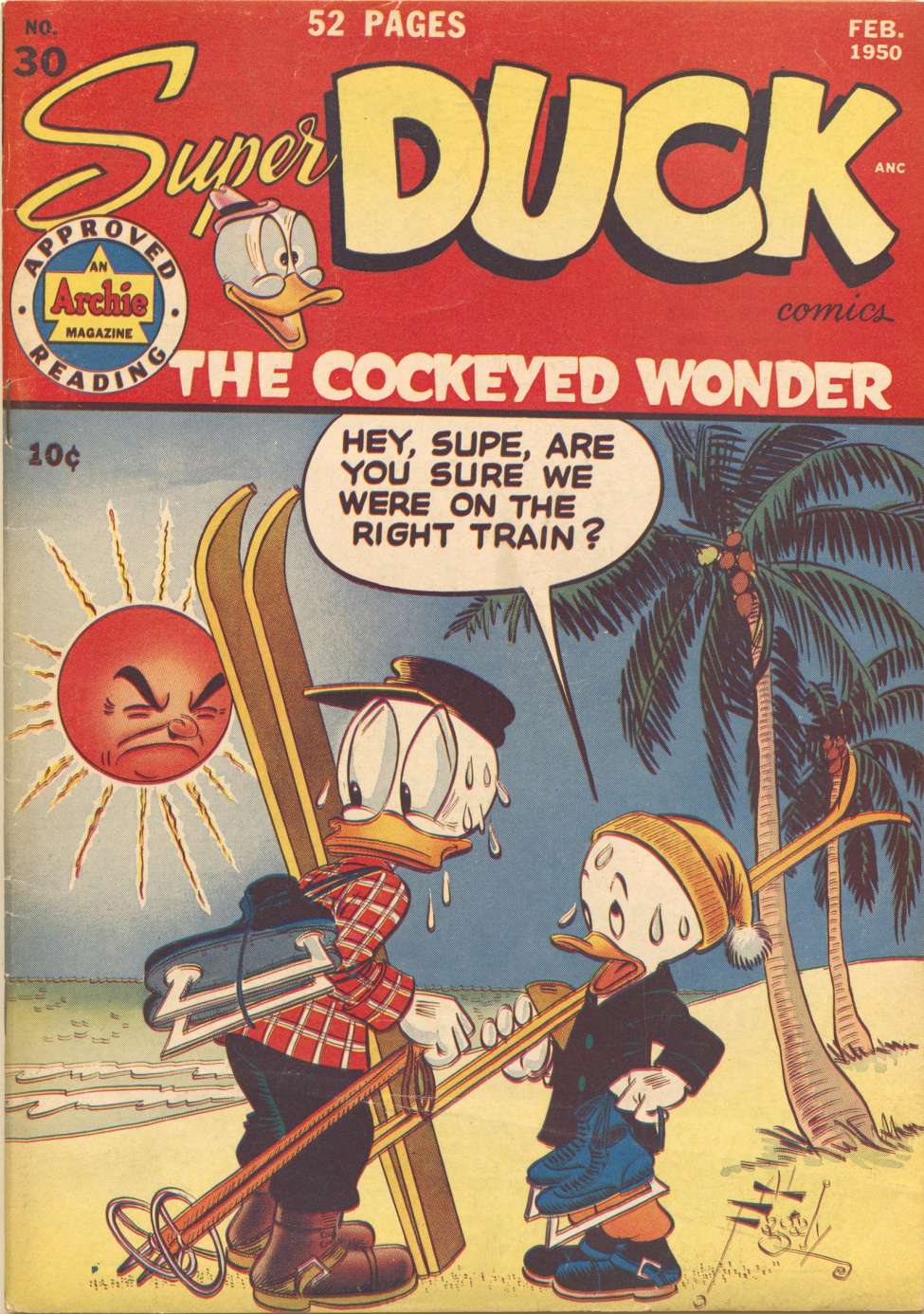 Book Cover For Super Duck 30