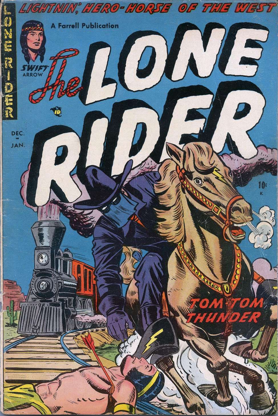 Comic Book Cover For The Lone Rider 11