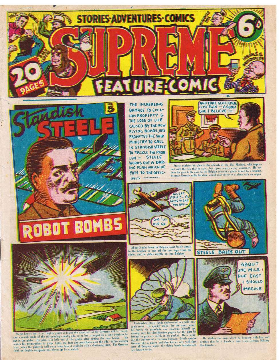 Book Cover For Supreme Feature-Comic 5