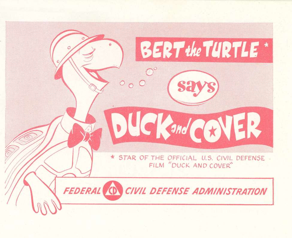 Book Cover For Bert the Turtle Says Duck and Cover