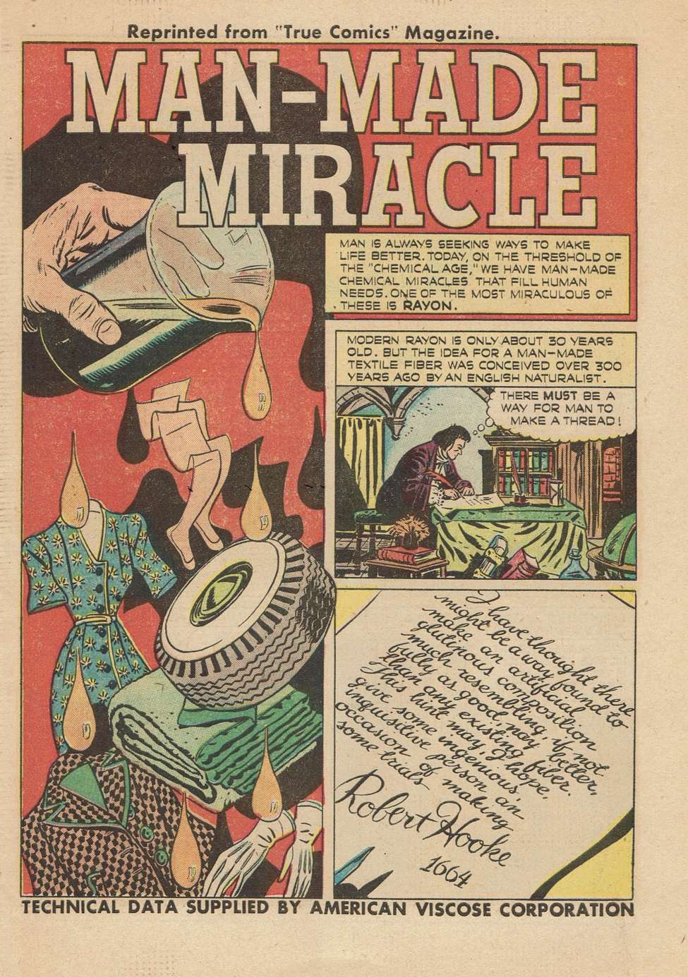 Comic Book Cover For Man-Made Miracle (giveaway)