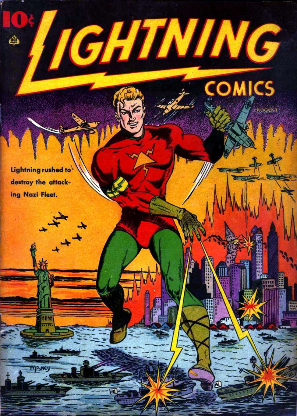 Comic Book Cover For Lightning Comics v2 2