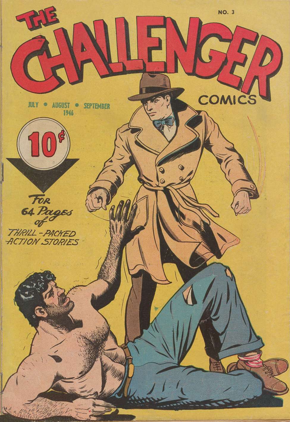 Comic Book Cover For The Challenger 3