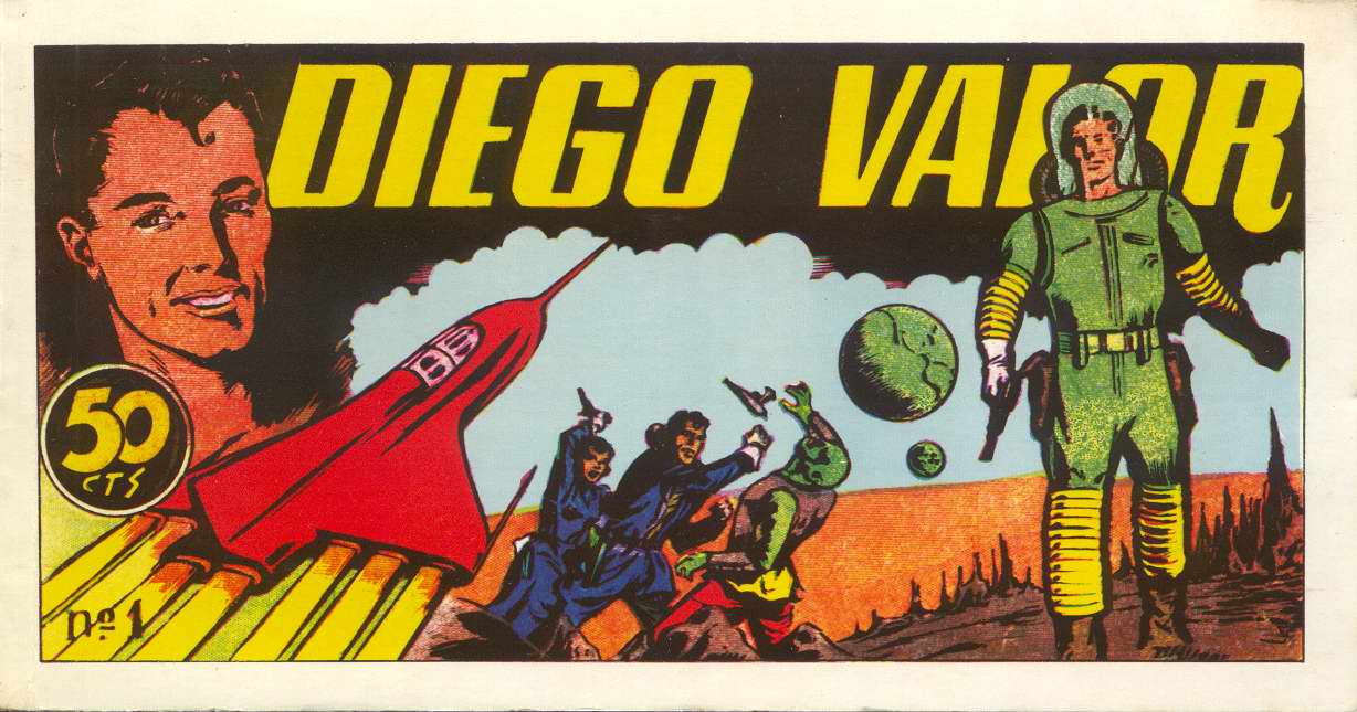 Book Cover For Diego Valor vol1 1 (001-006)