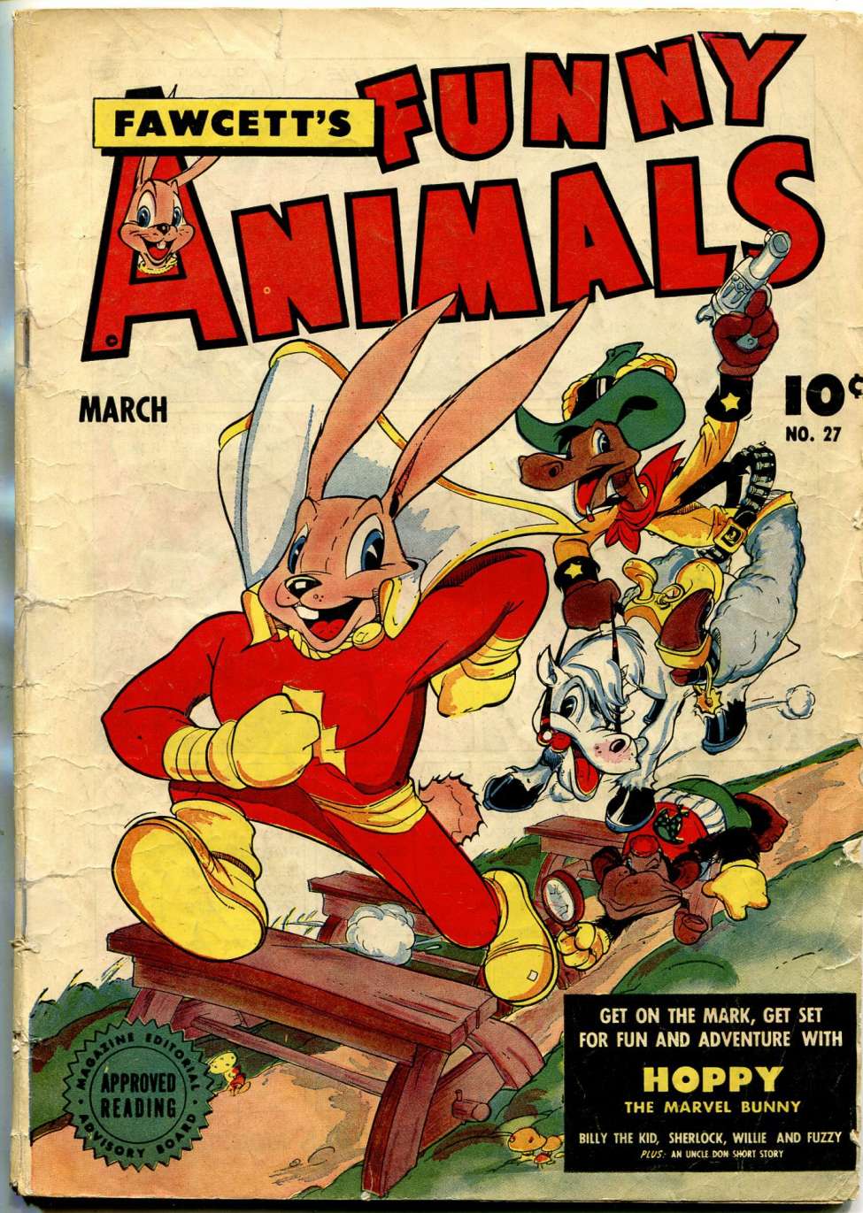 Book Cover For Fawcett's Funny Animals 27