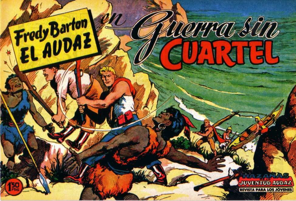 Comic Book Cover For Fredy Barton 8 - Guerra sin Cuartel