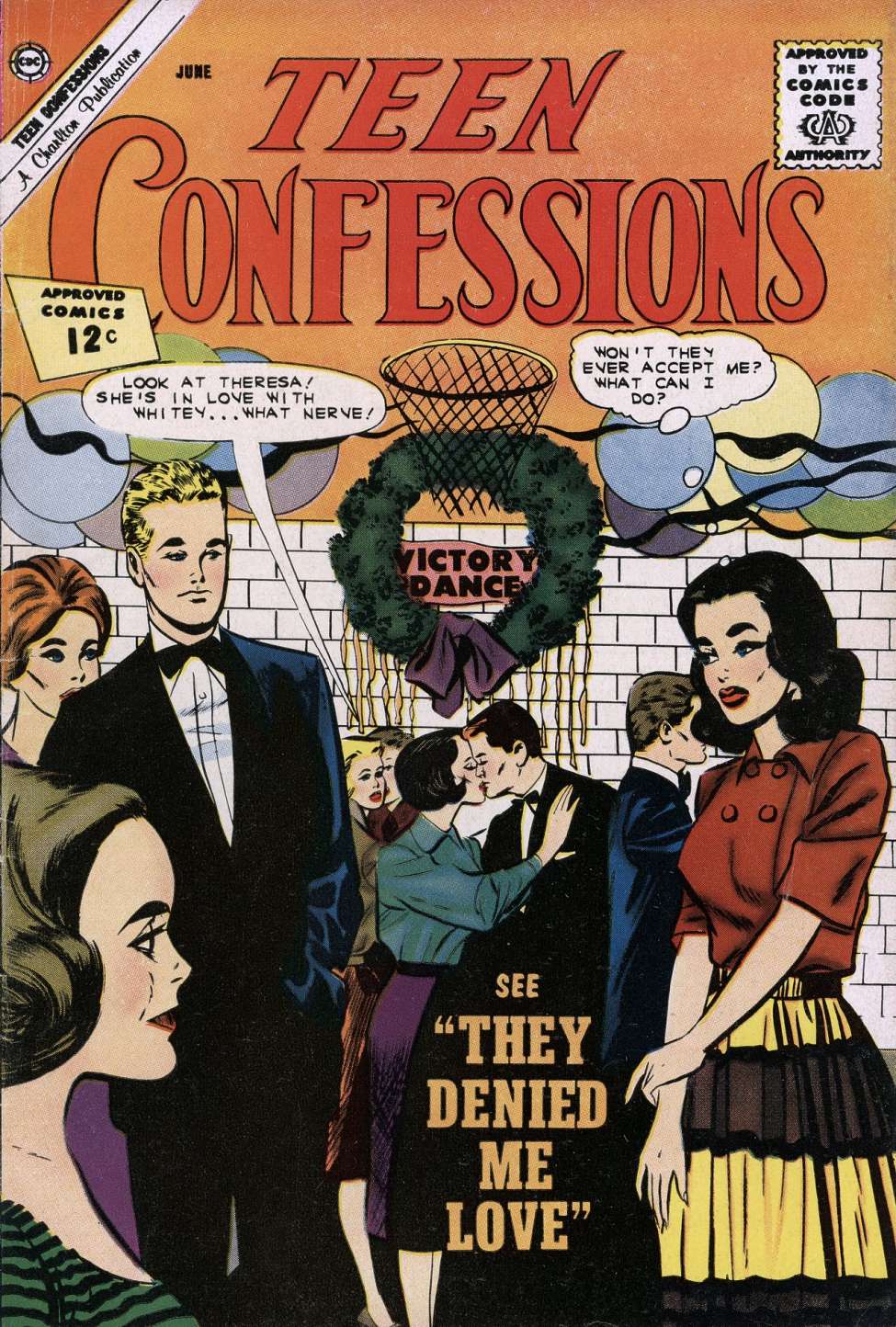 Comic Book Cover For Teen Confessions 17