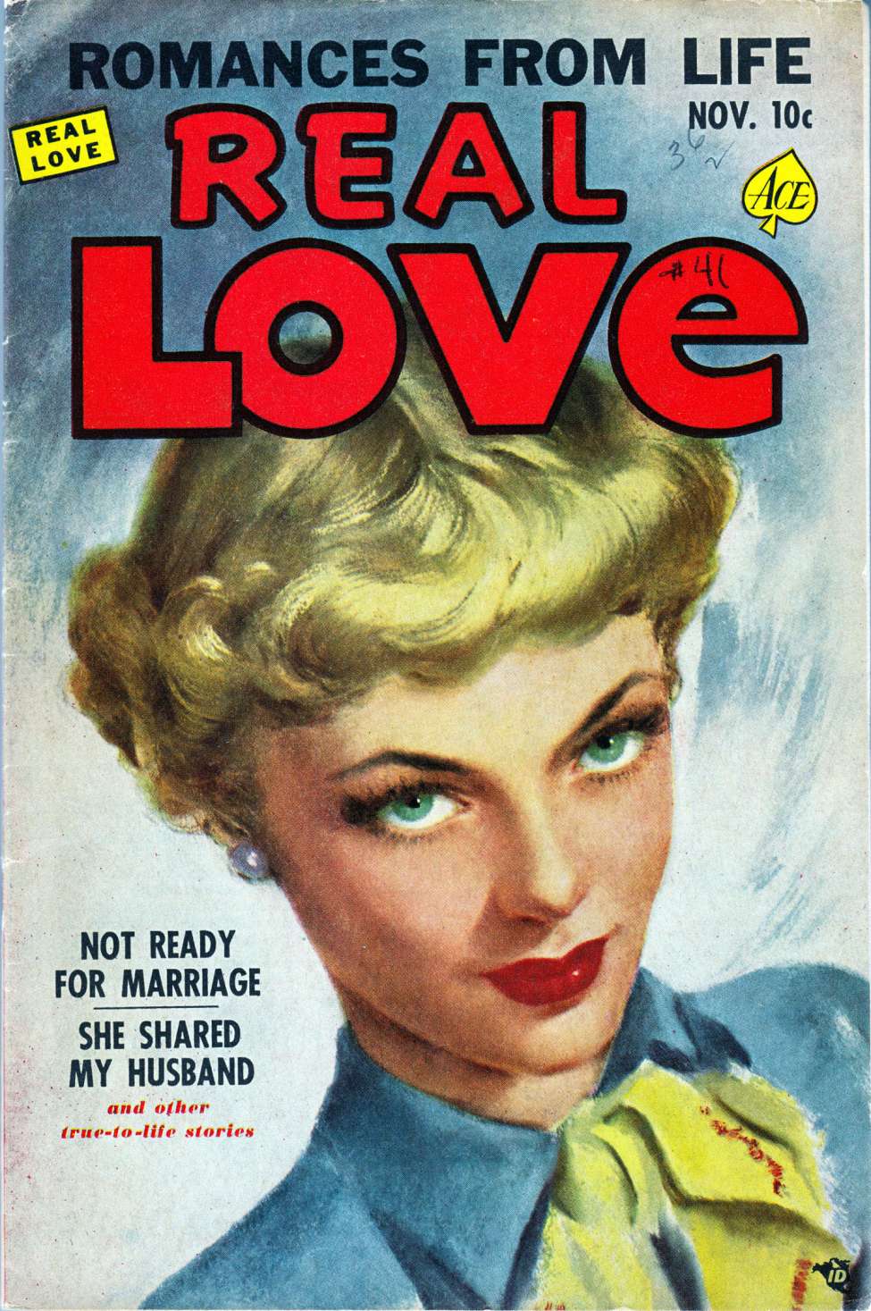 Comic Book Cover For Real Love 41