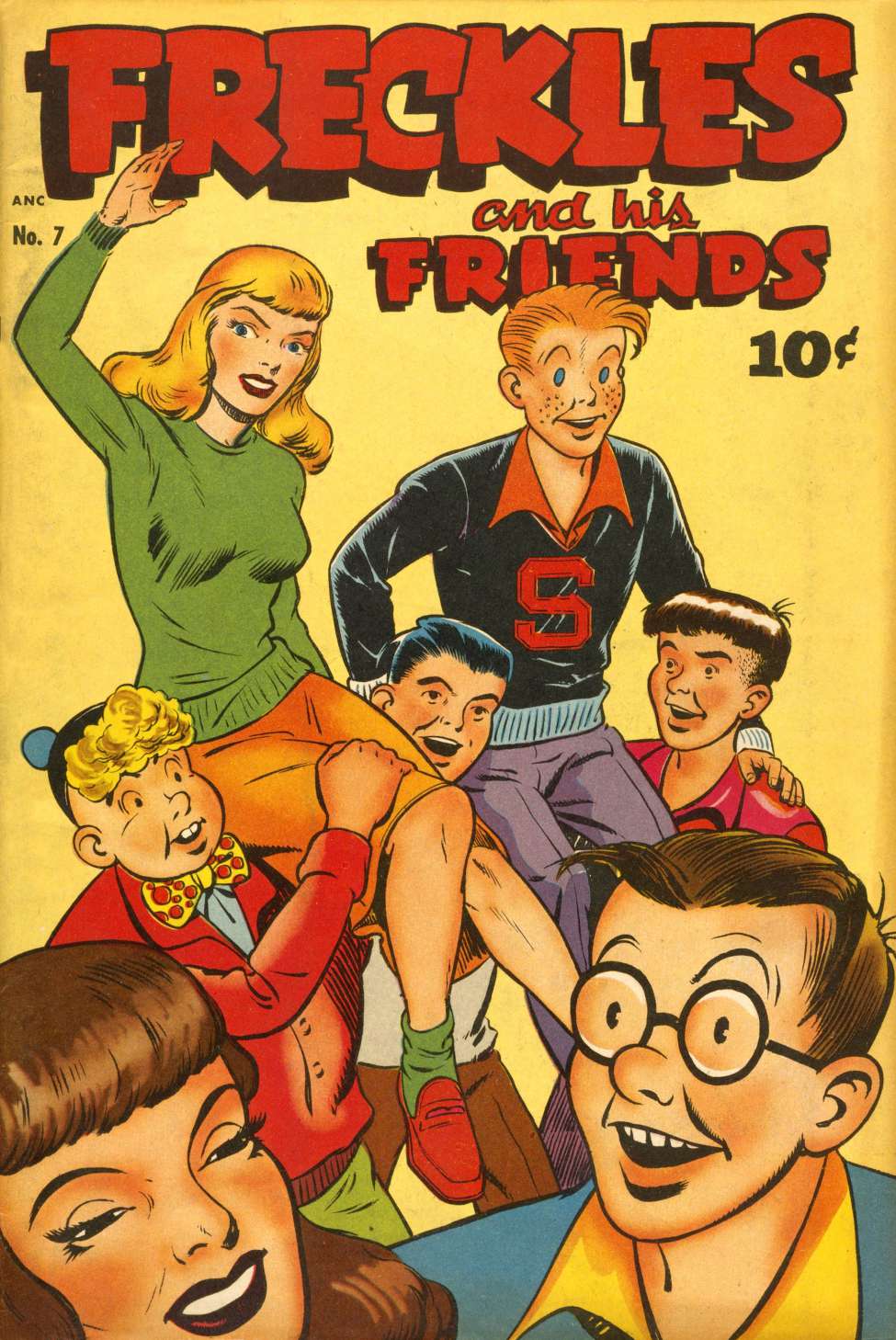 Book Cover For Freckles and His Friends 7