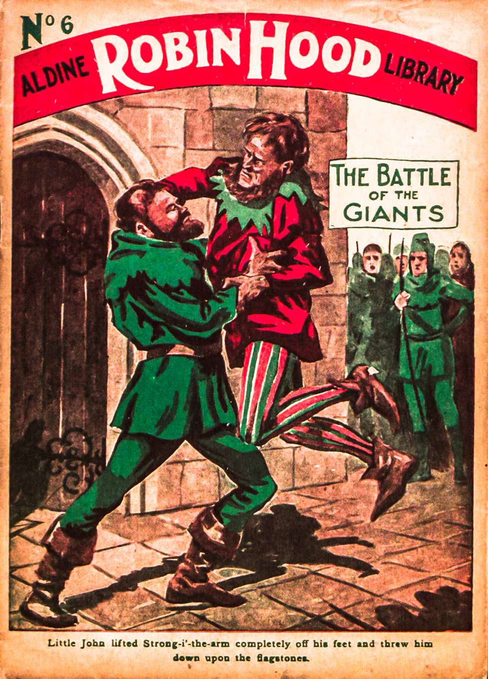 Book Cover For Aldine Robin Hood Library 6 - The Battle of the Giants