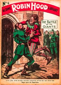 Large Thumbnail For Aldine Robin Hood Library 6 - The Battle of the Giants