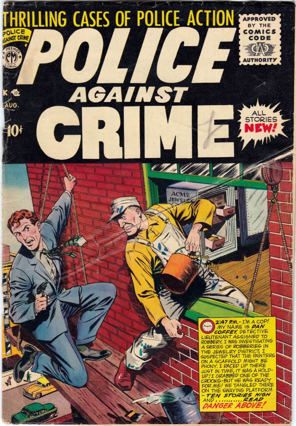 Book Cover For Police Against Crime 9