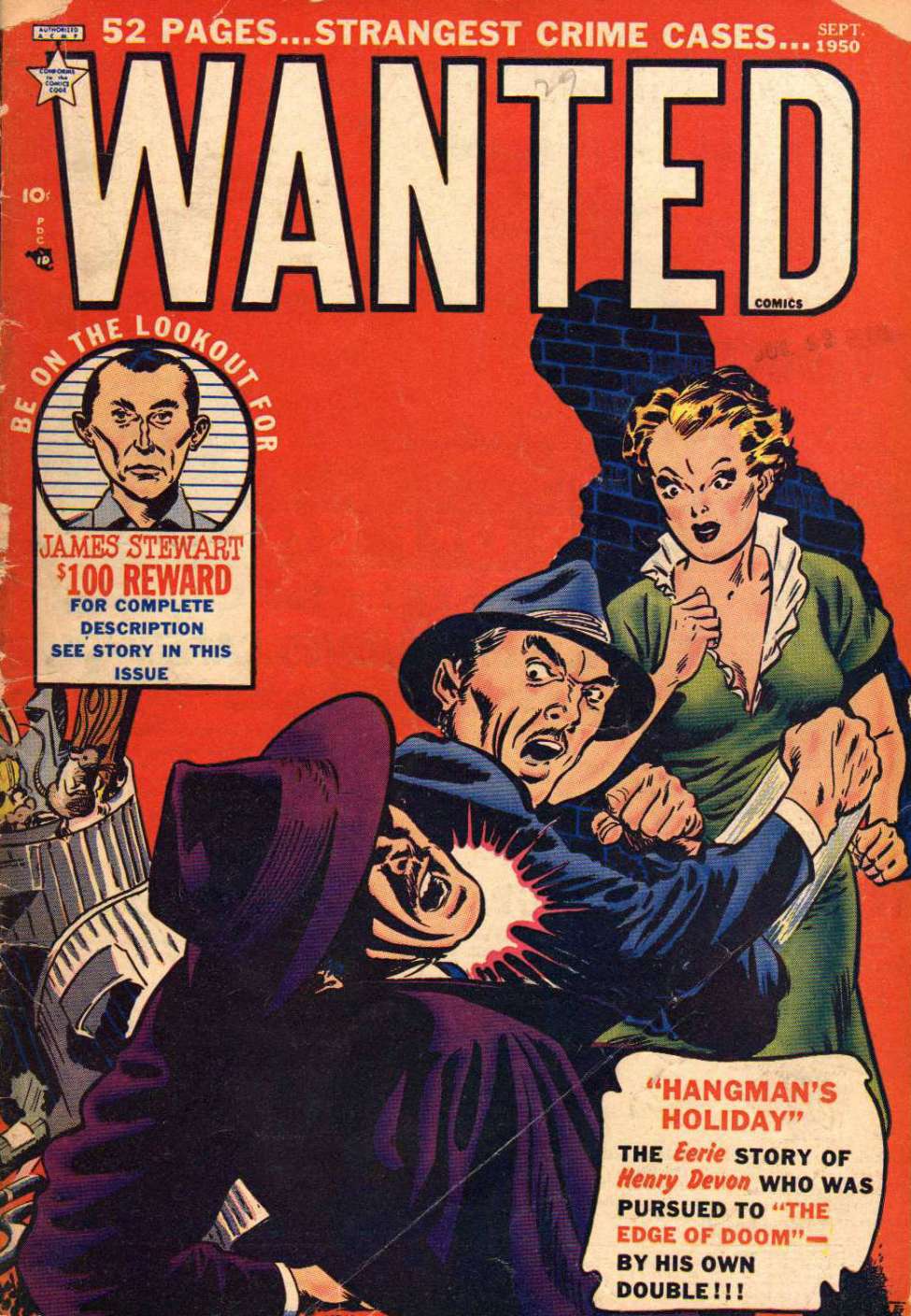 Comic Book Cover For Wanted Comics 29