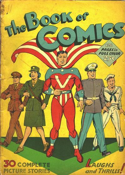 Comic Book Cover For Book of Comics 1