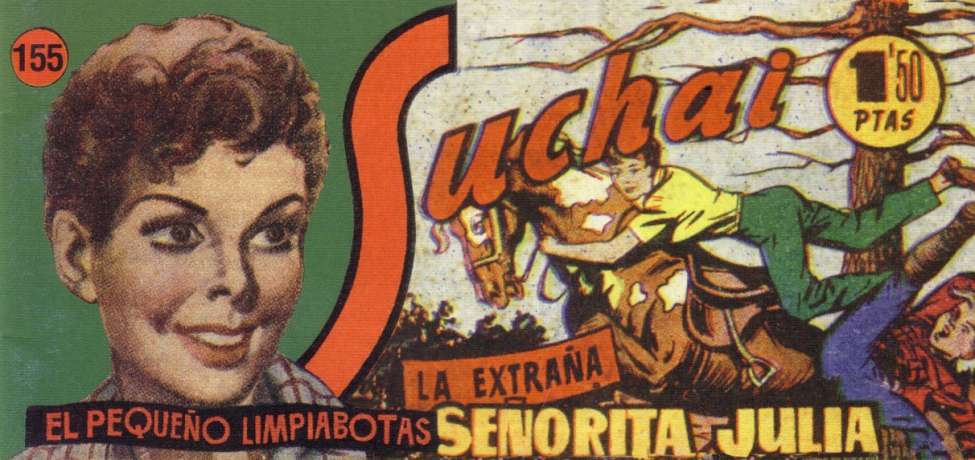 Book Cover For Suchai 155 - La Extraña Señorita Julia