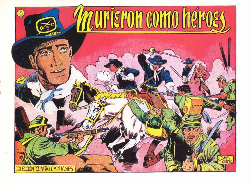 Comic Book Cover For Cuatro Capitanes 16 - Murieron Como Heroes