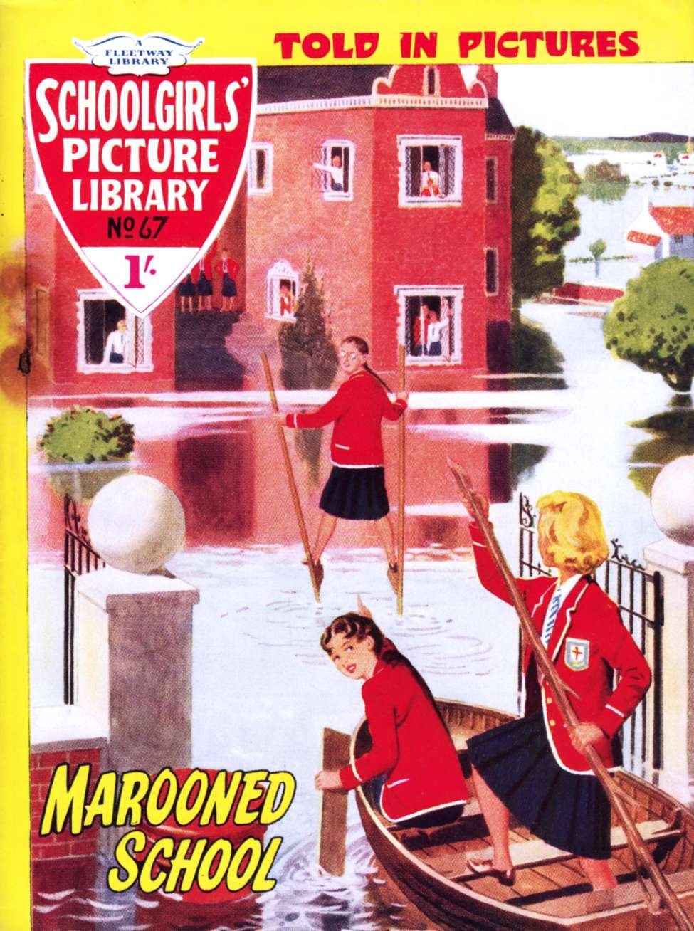 Book Cover For Schoolgirls' Picture Library 67 - Marooned School