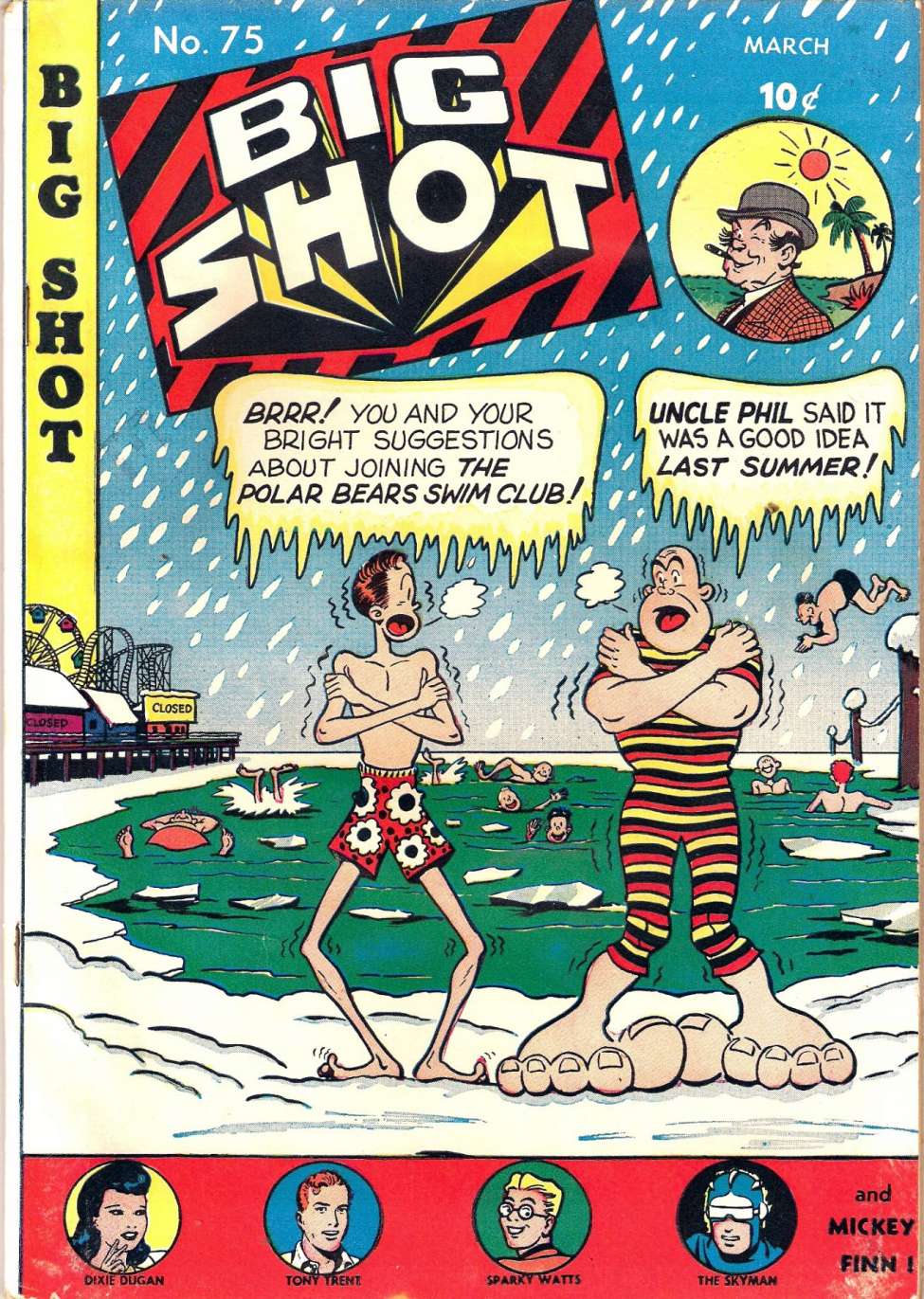 Comic Book Cover For Big Shot 75