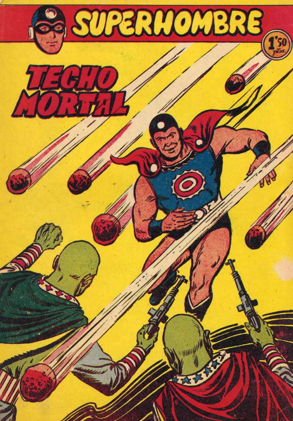Comic Book Cover For SuperHombre 33 Techo mortal