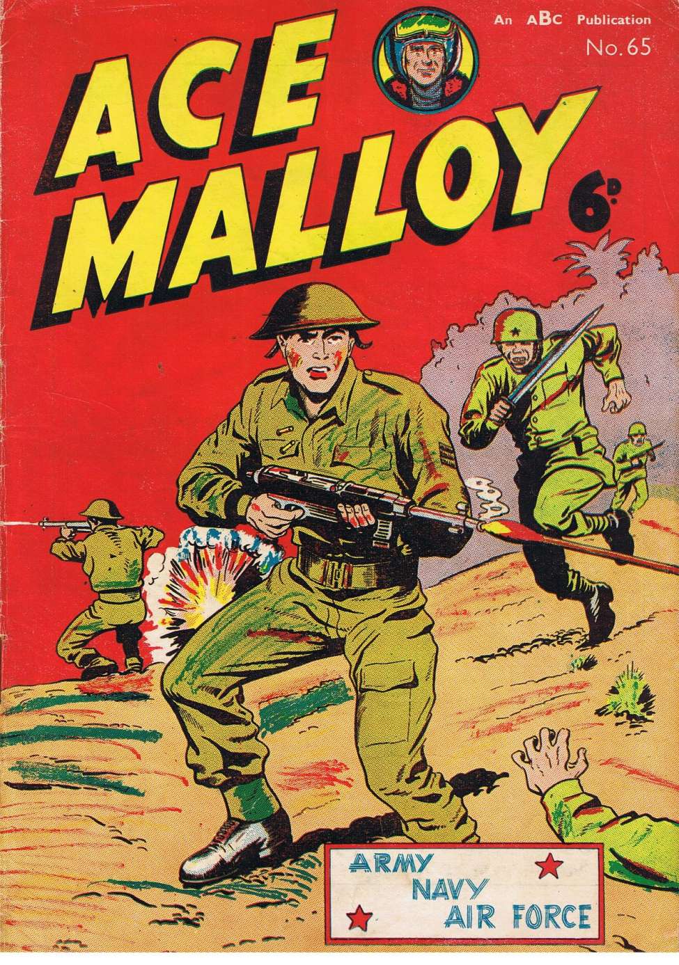 Comic Book Cover For Ace Malloy of the Special Squadron 65