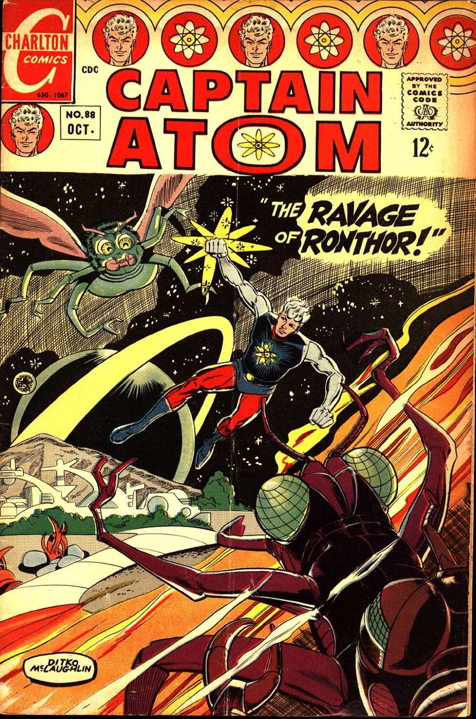 Comic Book Cover For Captain Atom 88 - Version 1