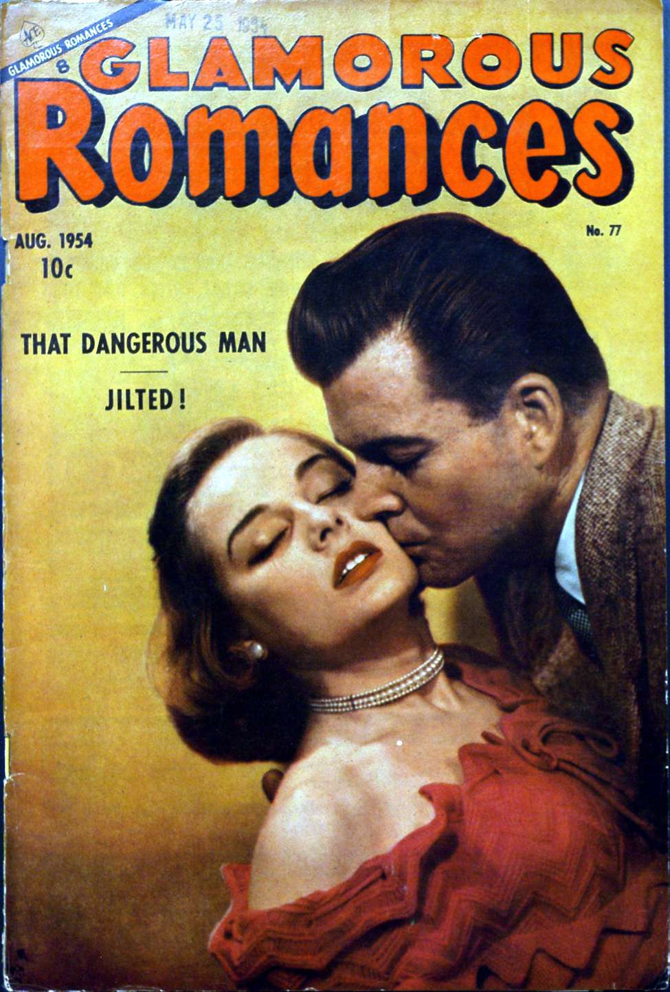 Comic Book Cover For Glamorous Romances 77