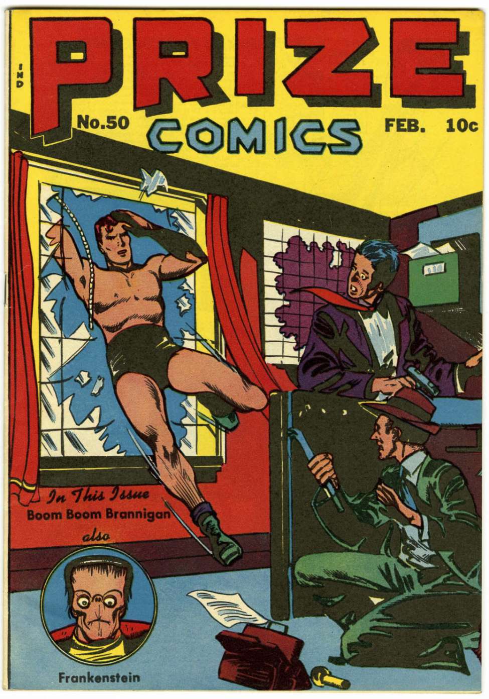 Comic Book Cover For Prize Comics 50 - Version 1