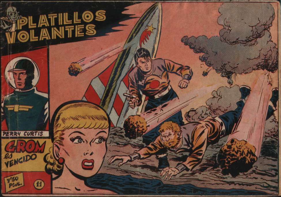 Comic Book Cover For Platillos Volantes 11 - Grom Es Vencido