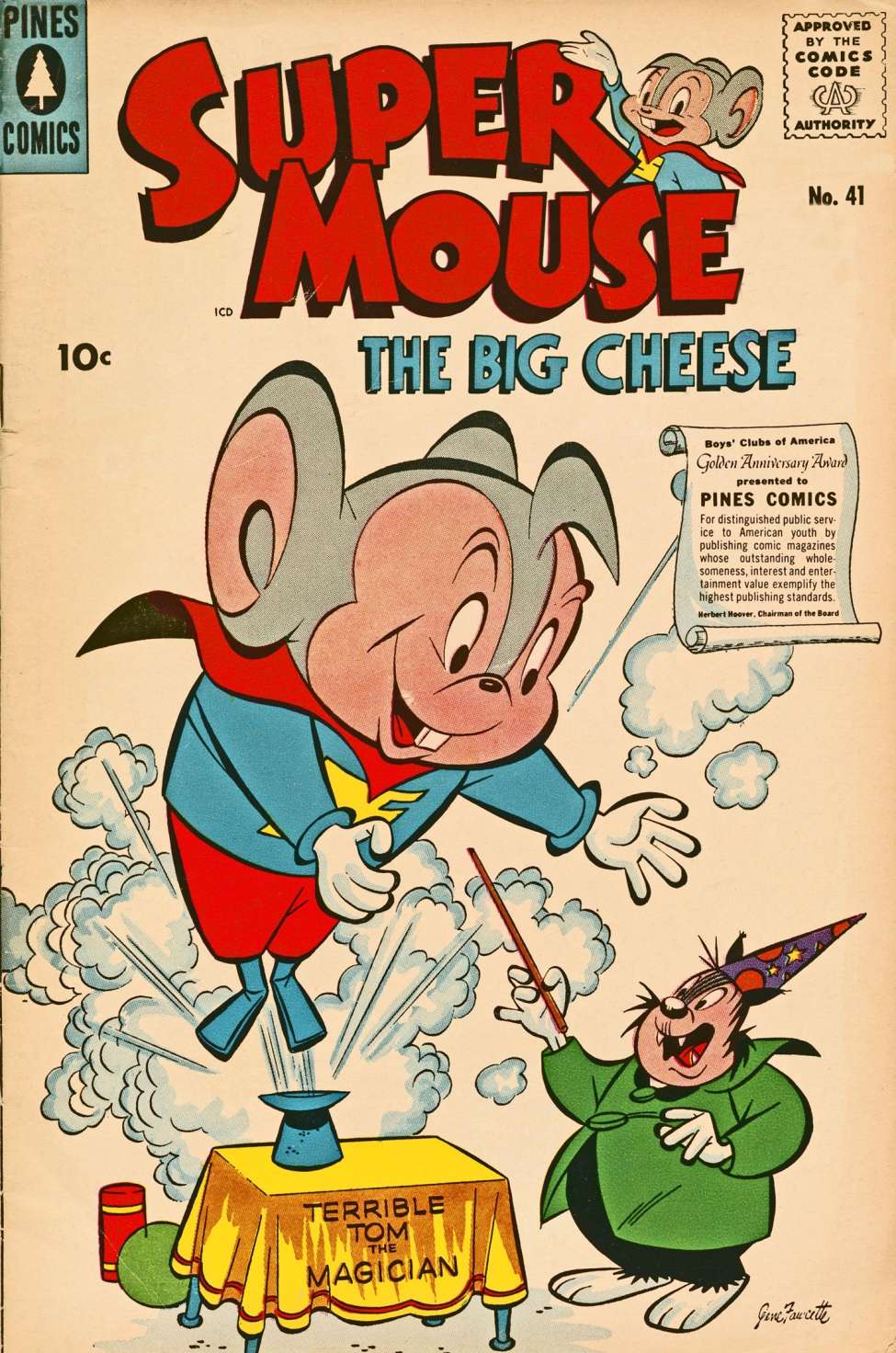 Comic Book Cover For Supermouse 41 - Version 2