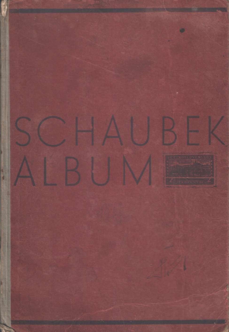 Comic Book Cover For Schaubek Album