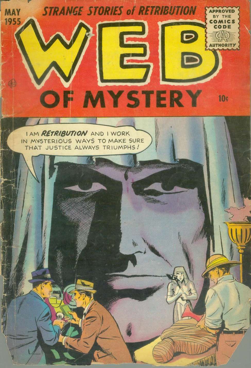 Book Cover For Web of Mystery 28
