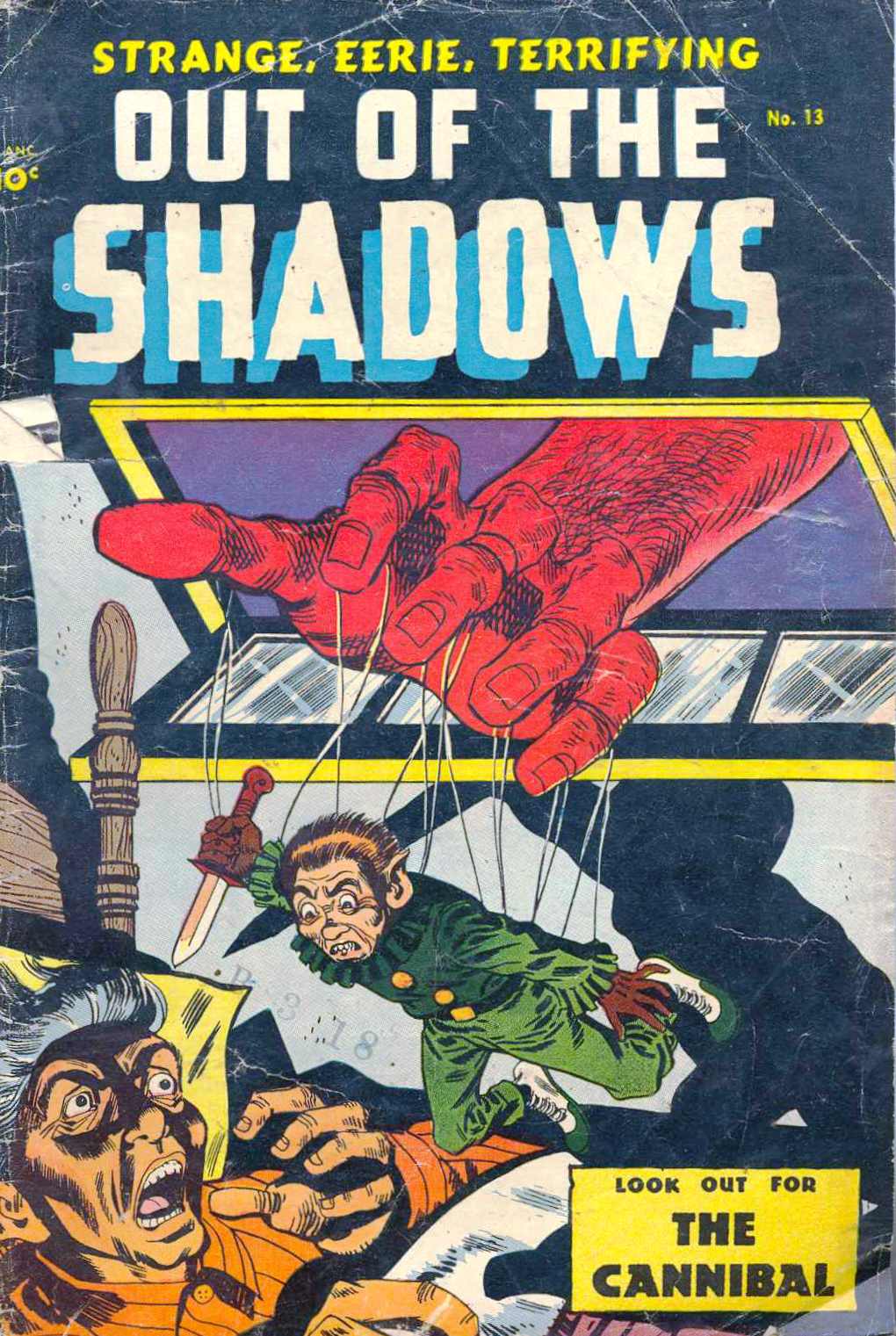 Comic Book Cover For Out of the Shadows 13