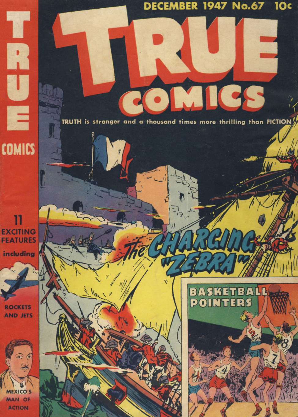 Comic Book Cover For True Comics 67