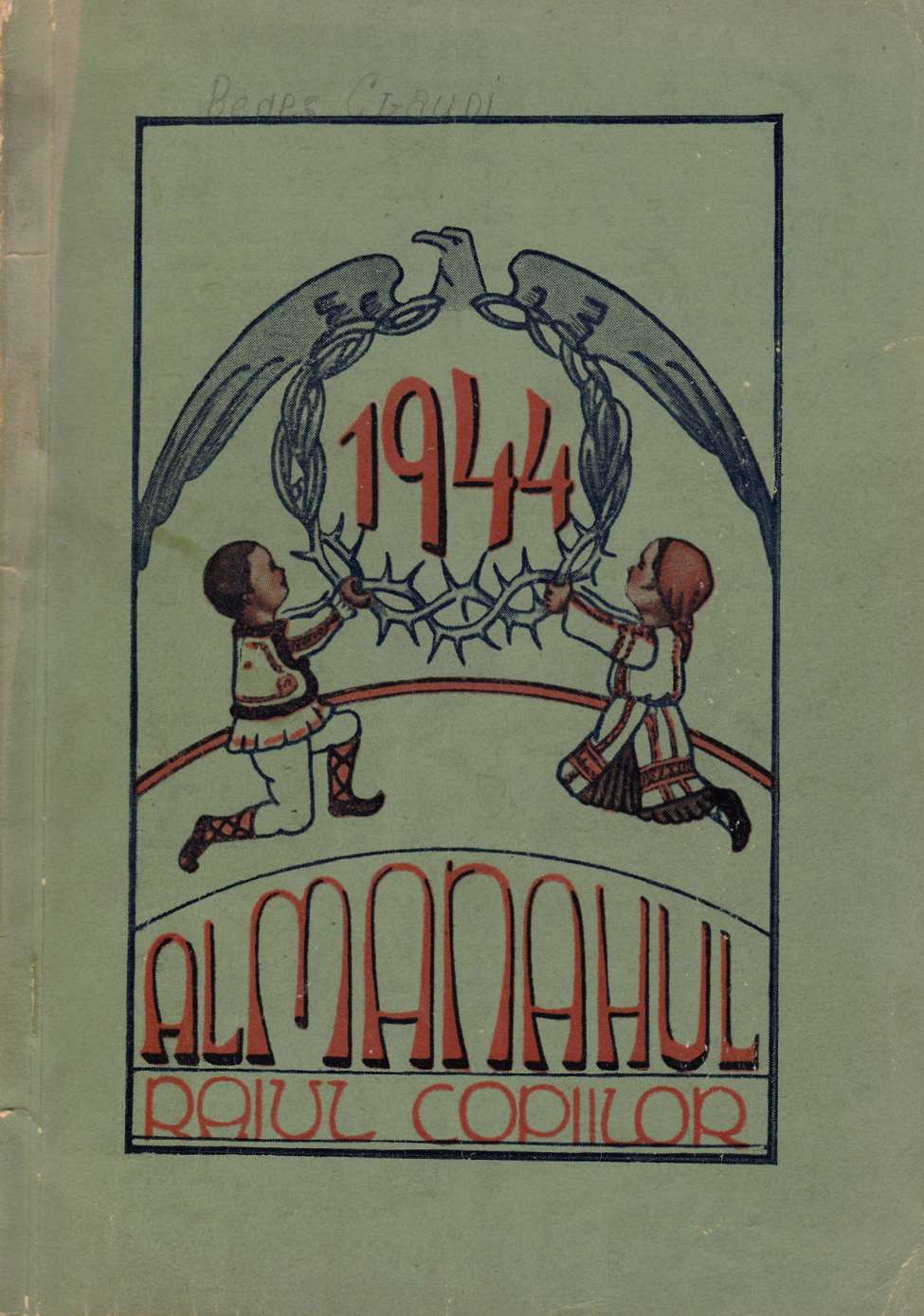 Comic Book Cover For Raiul Copiilor Almanah 1944