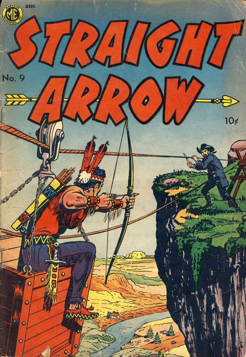 Book Cover For Straight Arrow 9