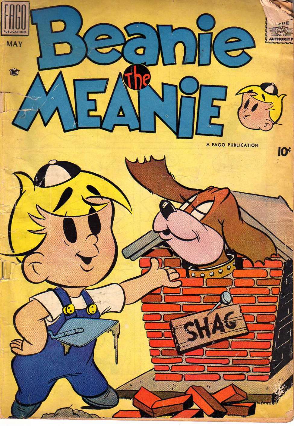 Comic Book Cover For Beanie The Meanie 3