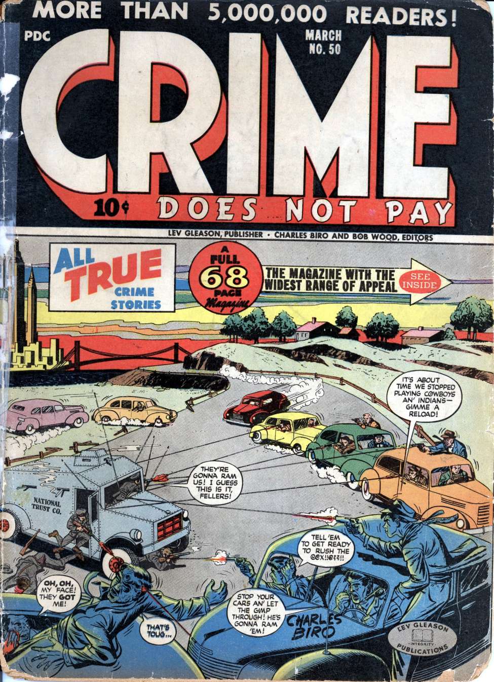 Book Cover For Crime Does Not Pay 50