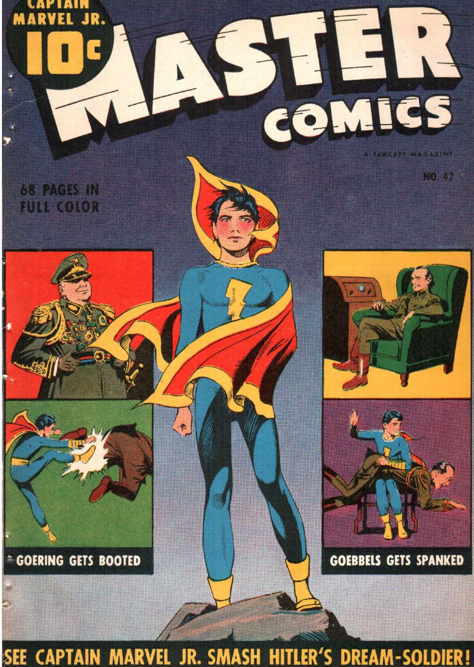 Comic Book Cover For Master Comics 42