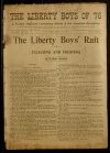 Cover For The Liberty Boys of 76 802 - The Liberty Boys' Raft