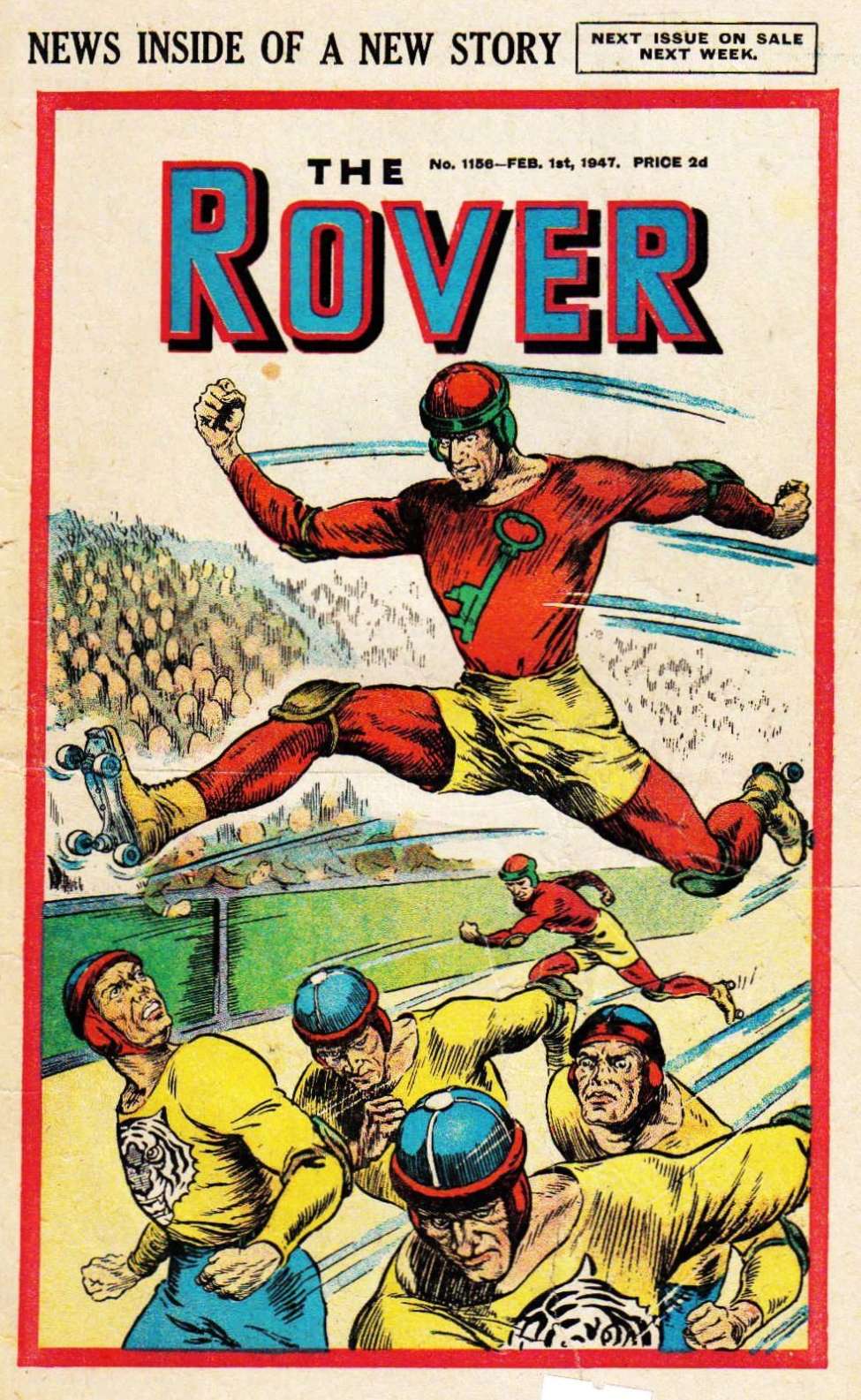 Book Cover For The Rover 1156