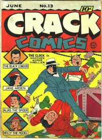 Large Thumbnail For Crack Comics 13 (paper/4fiche)