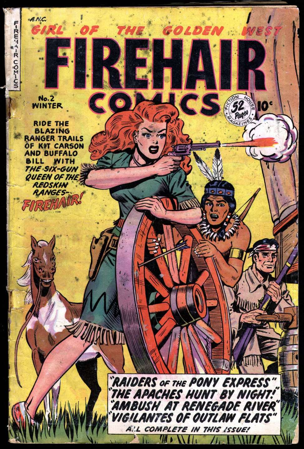 Comic Book Cover For Firehair Comics 2