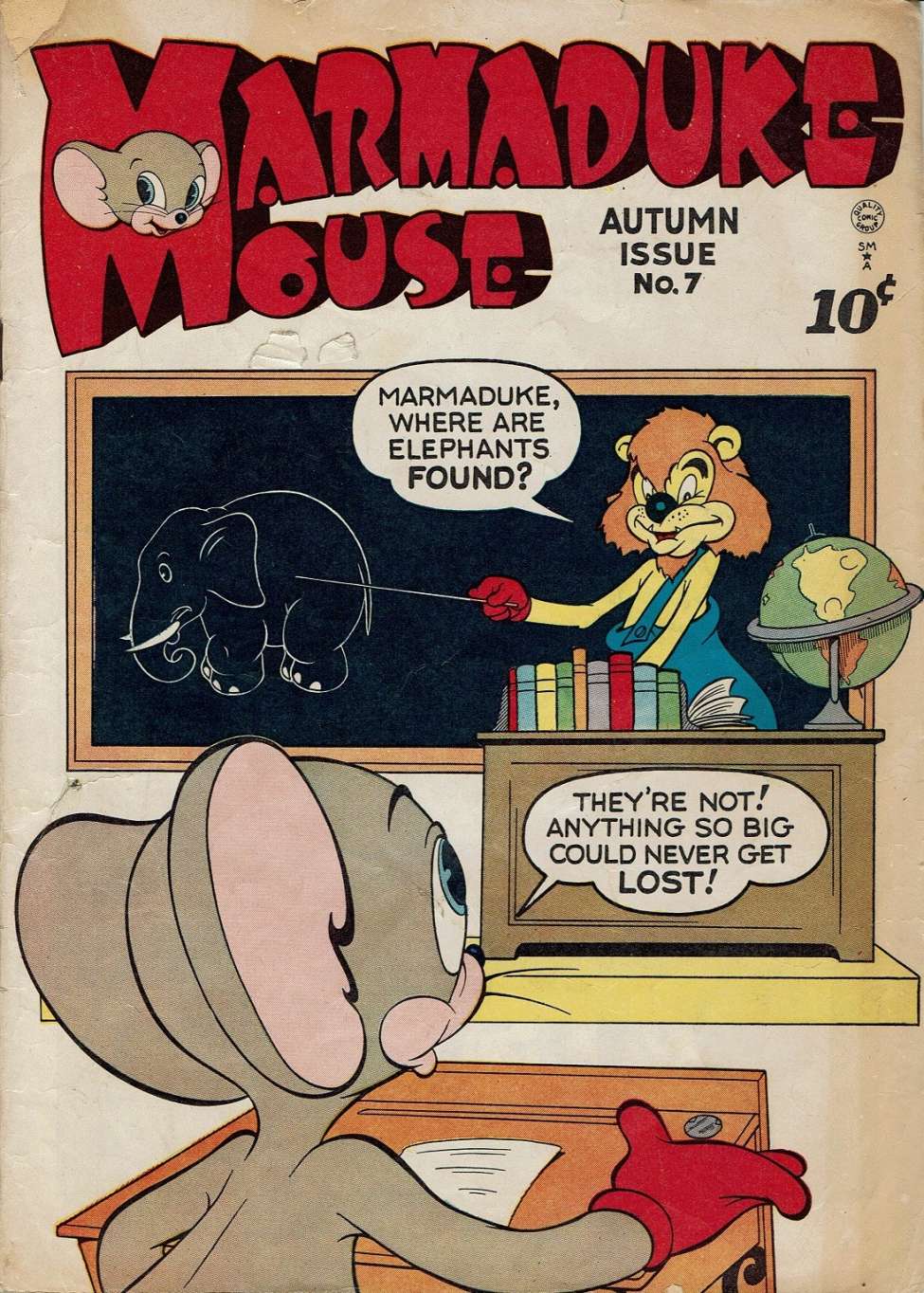 Comic Book Cover For Marmaduke Mouse 7